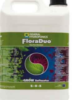General Hydroponic Floraduo Grow Agua Blanda 5-0-5 / 5 L